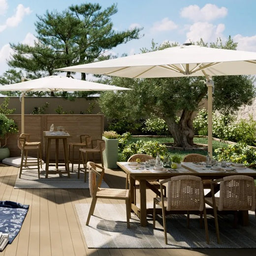 שולחן אוכל נפתח לגינה GAIA