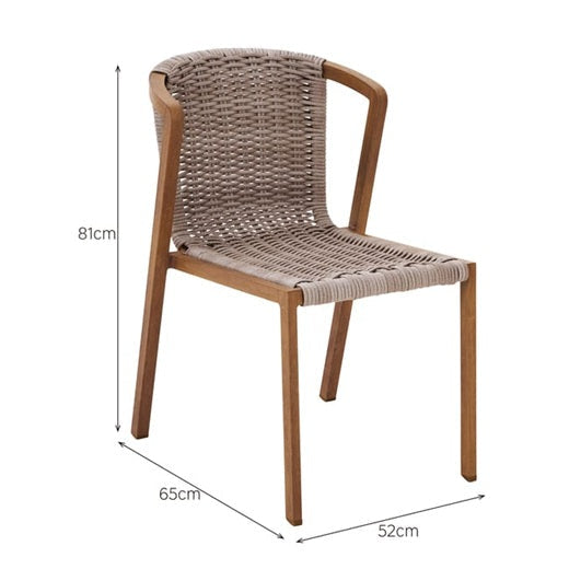 כיסא לשולחן אוכל גינה GAIA