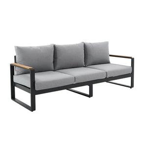 ספה תלת מושבית PERSEA אפור כהה