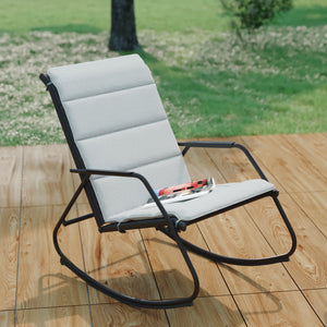 כיסא נדנדה צבע אפור דגם LYCO