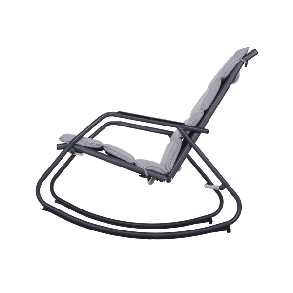 כיסא נדנדה צבע אפור דגם LYCO