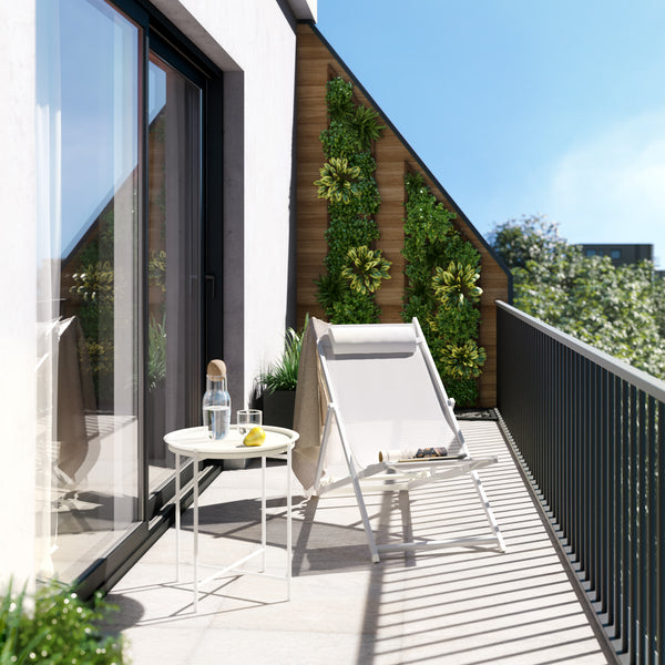 כיסא נוח צבע לבן Cruz