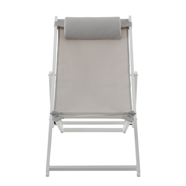 כיסא נוח צבע לבן Cruz