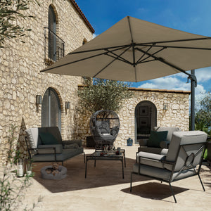 JUNO ערסל מסתובב צבע אפור כהה