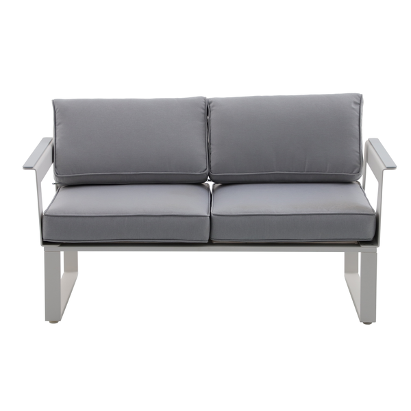 מערכת ישיבה לגינה Odyssea II אלומיניום צבע לבן