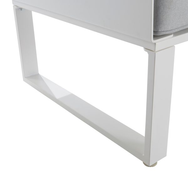 מערכת ישיבה לגינה Odyssea II אלומיניום צבע לבן