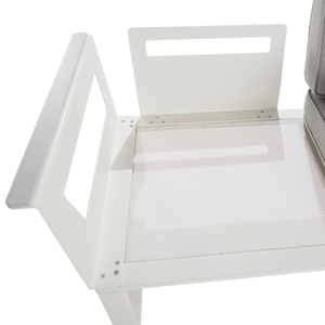 מערכת ישיבה לגינה Odyssea II אלומיניום צבע לבן