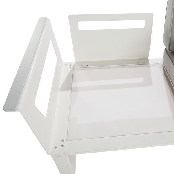 מערכת ישיבה לגינה Odyssea II אלומיניום צבע לבן