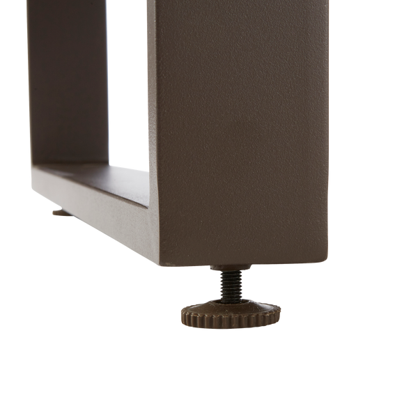 מערכת ישיבה פינתית לגינה Odyssea II אלומיניום צבע מוקה