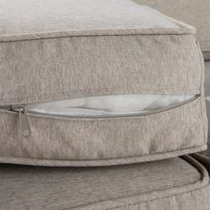 מערכת ישיבה פינתית לגינה Odyssea II אלומיניום צבע מוקה