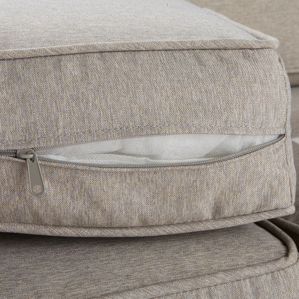 מערכת ישיבה פינתית לגינה Odyssea II אלומיניום צבע מוקה