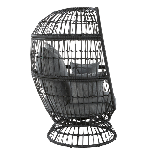 JUNO ערסל מסתובב צבע אפור כהה