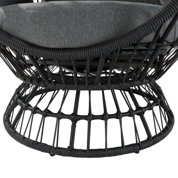 JUNO ערסל מסתובב צבע אפור כהה