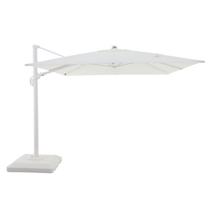 שמשיית רגל צד 290X290 עם תאורת LED Sonora צבע לבן