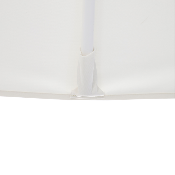 שמשיית רגל צד 290X290 עם תאורת LED Sonora צבע לבן