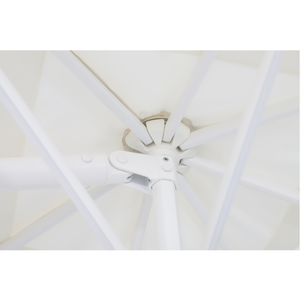 שמשיית רגל צד 290X290 עם תאורת LED Sonora צבע לבן