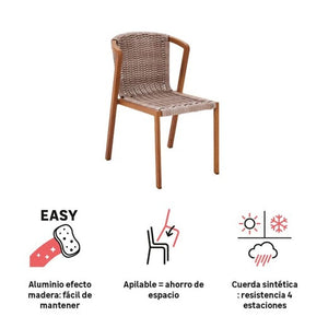 כיסא לשולחן אוכל גינה GAIA