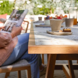 שולחן אוכל נפתח לגינה GAIA