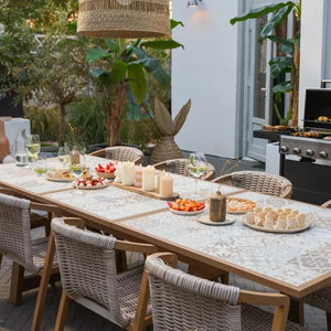 שולחן אוכל נפתח לגינה GAIA