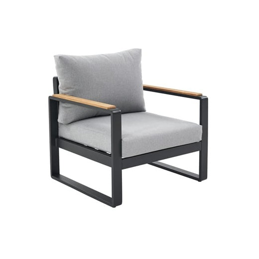 כורסת יחיד צבע אפור כהה PERSEA