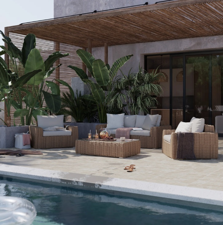 מערכת ישיבה ראטן אינדונזי Ayamo