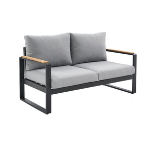 ספה דו מושבית PERSEA אפור כהה