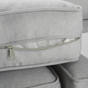 מערכת ישיבה פינתית לגינה  Odyssea II אלומיניום צבע לבן