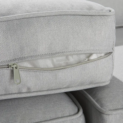 מערכת ישיבה פינתית לגינה  Odyssea II אלומיניום צבע לבן