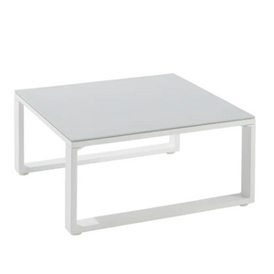 מערכת ישיבה פינתית לגינה  Odyssea II אלומיניום צבע לבן