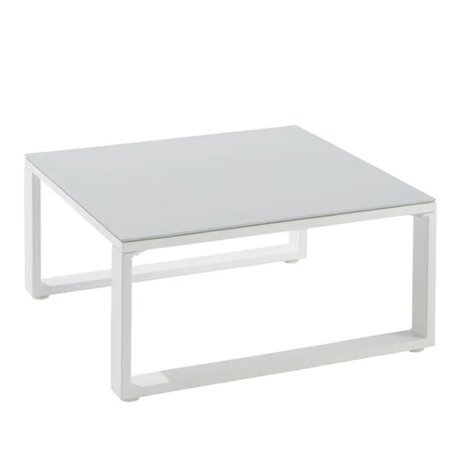 מערכת ישיבה פינתית לגינה  Odyssea II אלומיניום צבע לבן