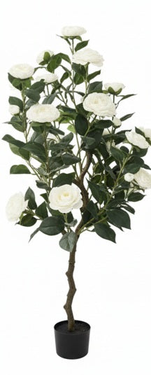 עציץ שושנים מלאכותי