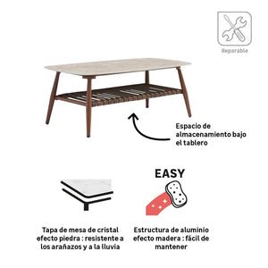  RETRO שולחן לפינת ישיבה דגם 