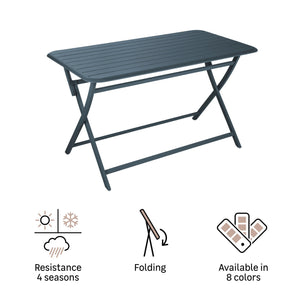 שולחן אוכל מאלומיניום Idaho