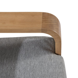 כורסה מעץ טיק Baelo 