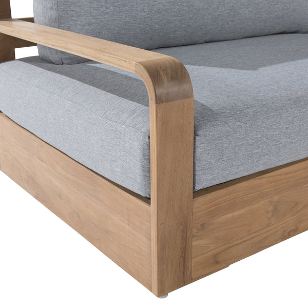 כורסה מעץ טיק Baelo 