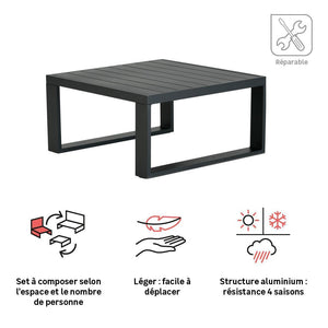  ATHENA שולחן צד דגם 