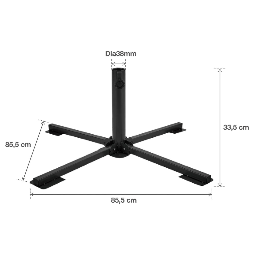 [[בסיס לשמשייה מגרניט, 30 קילוגרמים, בצבע אפ]]