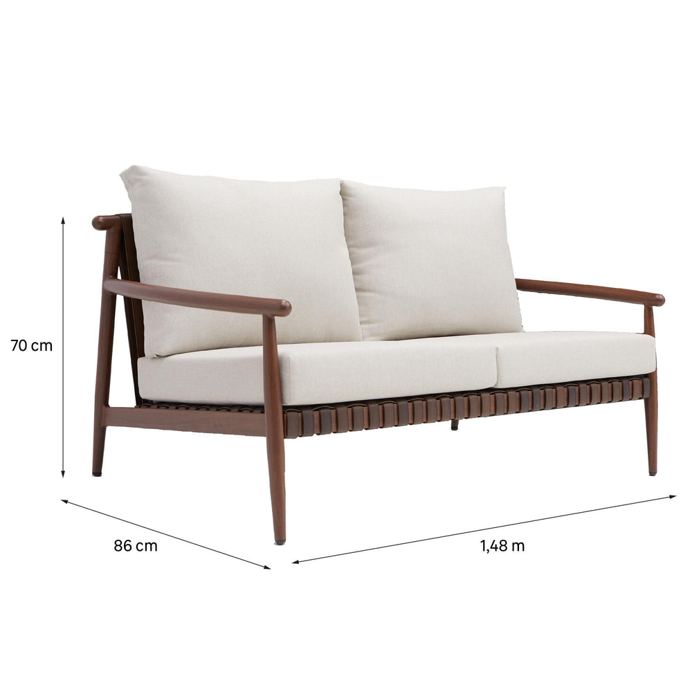  RETRO ספה דו מושבית דגם 