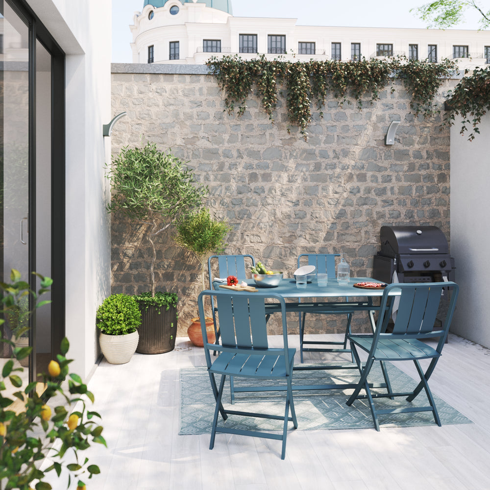 שולחן אוכל מאלומיניום Idaho