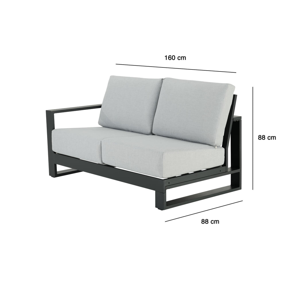 ATHENA ספה דו מושבית צד שמאל דגם