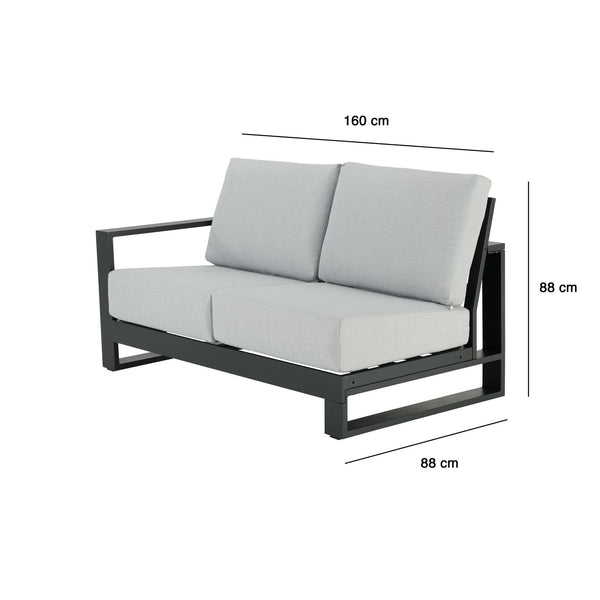 ATHENA ספה דו מושבית צד שמאל דגם