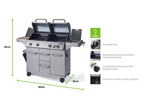 גריל גז HUDSON