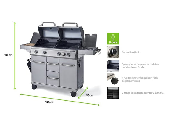 גריל גז HUDSON